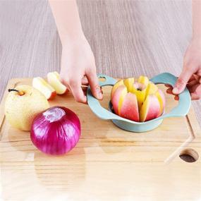 img 3 attached to 🍏 All-in-One Apple Slicer, Corer, and Cutter for 8 Perfect Slices