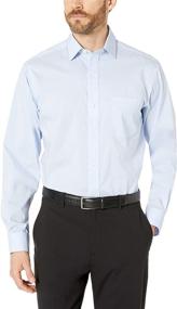 img 3 attached to Stripe CoolMax Stretch Classic Buttoned Men's Shirts