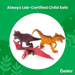 img 1 attached to 🦕 Educational Dinosaur Toys by Boley Pack