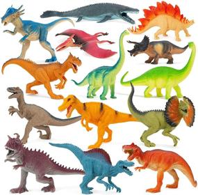 img 4 attached to 🦕 Educational Dinosaur Toys by Boley Pack
