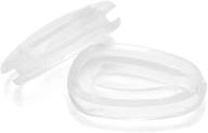 pack of 6 oakley eyeglasses frames replacement nose pads for ox3122, ox5126, ox5115, ox5118, and more logo