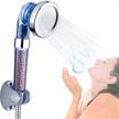 filtered install high pressure water saving showerhead logo