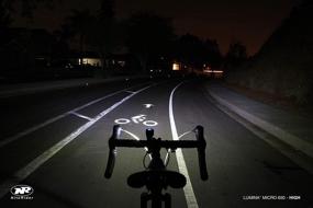 img 3 attached to NiteRider Lumina Micro 650 Front Bike Light and 🚴 Sabre 110 Rear Bike Light Combo Pack, in Black (7711)