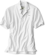 orvis signature regular white large men's clothing logo