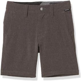 img 3 attached to 👖 Volcom Frickin Static Hybrid Short: Stylish Boys' Clothing with Ultimate Comfort