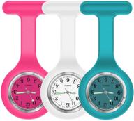 👨 men's nurse lapel watch for nursing second watches logo