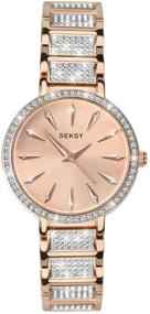 img 4 attached to Браслет Swarovski двухцветный Seksy на запястье