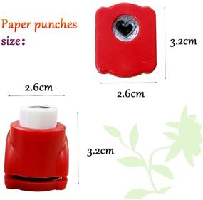 img 3 attached to Versatile 14-Piece Paper Punch Set: Create Stunning Crafts with Mini Craft Punches and Hole Punch Shapes for Scrapbooking and DIY Projects