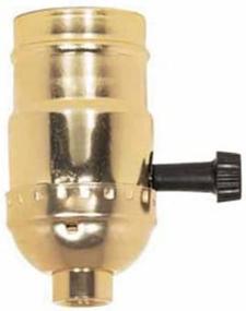 img 4 attached to Enhanced Brass Light Socket with 3 Terminal Circuit: A Durable and Efficient Solution