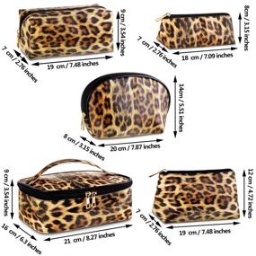 img 3 attached to Cosmetic Toiletry Waterproof Organizer Multifunction