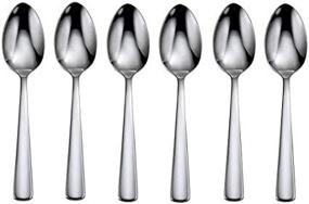 img 1 attached to ☕️ Oneida Aptitude Teaspoons: Set of 6 High-Quality Stainless Steel Spoons for Perfect Tea Experience