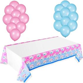 img 4 attached to Breling Balloons Boy Tablecloth Birthday Decorations