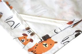 img 1 attached to Sunshine Vibes Set of 3 Tea Towels: 100% Cotton Dog Lover Pattern with Hanging Loop - Perfect for All Your Kitchen Drying, Wiping, and Cleaning Tasks!