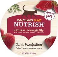 🐱 high-quality rachael ray nutrish wet cat food - grain free & perfectly portioned in 2.8 ounce cups logo