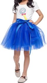 img 1 attached to Tulle Princess Little Girl Skirt with Layers