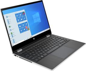img 2 attached to Ноутбук-трансформер HP Pavilion X360 2-в-1 2021 года: i3-1005G1, 8 ГБ оперативной памяти, 128 ГБ SSD, Windows 10 S, WiFi 5.