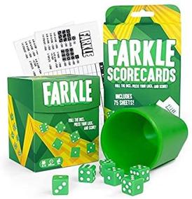 img 1 attached to 🗂️ Farkle Family Scorecards Organizer: Efficient Storage Solution