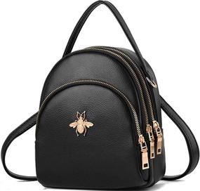 img 4 attached to Crossbody Backpack Shoulder Cellphone Handbags Women's Handbags & Wallets and Fashion Backpacks