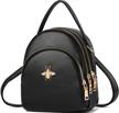 crossbody backpack shoulder cellphone handbags women's handbags & wallets and fashion backpacks logo