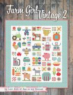 🧵 delve into the world of sewing and quilting with lori holt's farm girl vintage 2 plus vintage christmas books logo