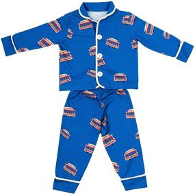 img 3 attached to 🚂 Organic Cotton Daniel Tiger Trolley Pajamas