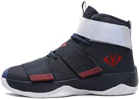 img 3 attached to MAUGELY Breathable Basketball Students Non Slip Women's Shoes: Optimal Athletic Performance