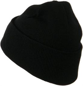 img 3 attached to 🎩 e4Hats.com Military Embroidered Knit Beanie