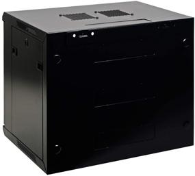 img 2 attached to 🖥️ AEONS 9U Professional Wall Mount Network Server Cabinet Enclosure| 19-Inch Server Network Rack 16-Inches Deep Black (Fully Assembled) - Streamline Your Network Setup with AEONS Wall Mount Server Cabinet