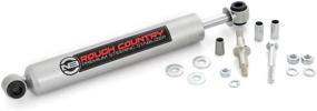 img 2 attached to 🔧 High-Performance N3 Steering Stabilizer by Rough Country - Compatible with 1994-2012 Ram Truck 2500 3500/94-01 Ram 1500 4WD Steering Damper 8732330