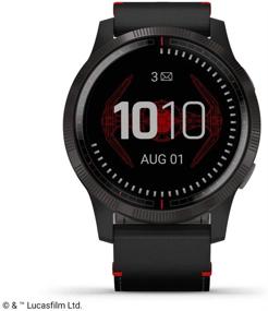 img 3 attached to 🌌 Garmin Legacy Saga Series Darth Vader Inspired Premium Smartwatch, 45mm, 010-02174-51, with Enhanced Darth Vader Inspired App Experience
