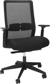 img 3 attached to 💺 HON Basyx Biometryx Commercial-Grade Task Chair Review: Black Chair for Enhanced Comfort and Efficiency