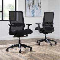 💺 hon basyx biometryx commercial-grade task chair review: black chair for enhanced comfort and efficiency logo