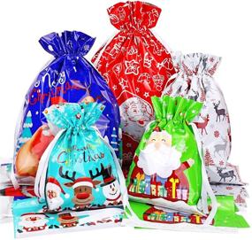 img 3 attached to HOWAF Drawstring Christmas Assorted Supplies