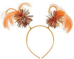 img 3 attached to 🎀 Amscan Feathered Ponytails Headband: The Perfect Accessory for Dress Up & Pretend Play