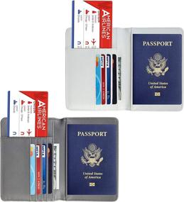 img 3 attached to Органайзер для водонепроницаемого паспорта Chelmon Honeymoon