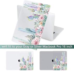 img 2 attached to Dongke MacBook Pro 16 Inch Case Model A2141 (2019 2020 Released)