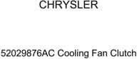 genuine chrysler 52029876ac cooling clutch logo