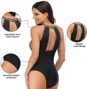 img 2 attached to Cromi Bathing Control Swimsuits Swimsuit Women's Clothing for Swimsuits & Cover Ups