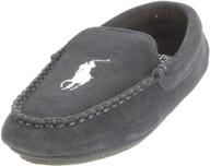 👞 элегантные и комфортные туфли polo ralph lauren desmond moccasin для мальчиков: идеальное сочетание стиля и комфорта. логотип