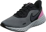 🏃 enhance your running experience with nike women's revolution 5 wide running shoe logo