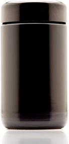 img 3 attached to Infinity Jars 150 ml (5.07 fl oz) 3-Pack Tall Black Ultraviolet Glass Screw Top Jars - Refillable & Empty