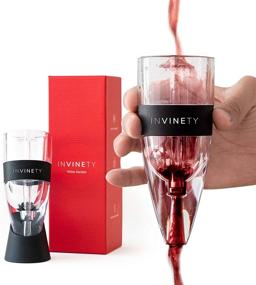 img 4 attached to 🍷 Invinety Wine Aerator: All-in-One Diffuser, Decanter, and Oxygenator - Elevate Wine Flavors with a Silky Smooth Finish - Premium Aerating Decanter