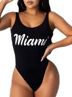 👙 lilycoco women's one shoulder stripe monokini: stylish swimsuit with high cut & thong detail logo