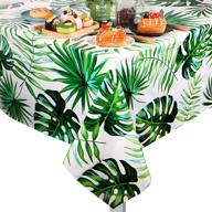 🌴 tropical disposable rectangular tablecloth - stylish decorations for parties and events logo