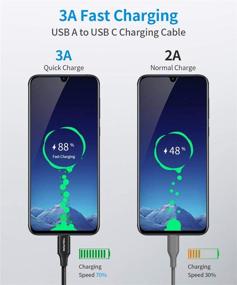 img 2 attached to Charging Charger Braided Compatible Samsung Computer Accessories & Peripherals