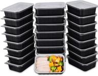 🍱 otor 25 sets meal prep containers - 24 oz airtight lids food storage container, stackable & reusable bento boxes, travel containers - bpa free, dishwasher/microwave/freezer safe логотип