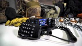 img 3 attached to 📻 Улучшенная мобильная радиостанция AnyTone AT-D578UVIIIPRO Tri-Band DMR - с поддержкой Bluetooth-аудио, мощным громкоговорителем и включающими обучающие пошаговые материалы - передняя панель программирования.