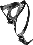 bikein pro ud carbon bicycle water bottle cage - lightweight mtb bike holder, black 25g/piece logo