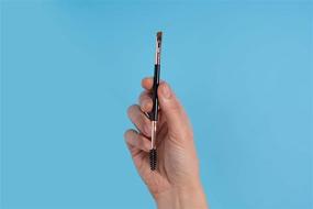 img 2 attached to 💆 Dual Sided Henna Eyebrow Tint Brush by Existing Beauty - Perfect for Eyebrow Henna Application - Brow Tinting Made Easy with our Double Sided Eye Brow Brush