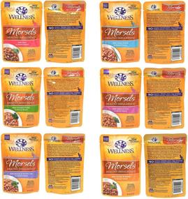 img 3 attached to 🐱 Wellness Healthy Indulgence Wet Cat Food Pouch Variety Pack - Assorted Flavors, 10 Pouches, 3-Ounces Each